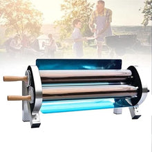 Portable Solar Cooker, Solar Camping Grill, High Efficiency Double Vacuum Tube Solar Oven, 304 Stainless Steel Barbecue Grill, Reusable, Light Powered
