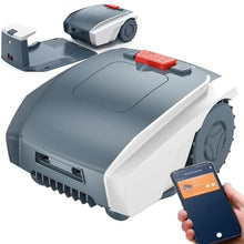 VNATWGOO Robot Lawn Mower, APP Controlled Automatic Mower, Self-Charging Robotic Lawn Mowers, Maximum 1500m Lawn Area