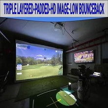 SPECTRUM GOLF SIMULATORS Golf Impact Screen Poly Spacer White