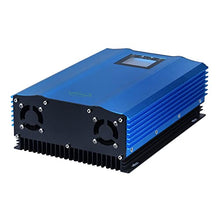 QQAMOGNNK 1200W Battery Discharge Grid Tie Inverter with Limiter,LCD Display Solar Panel Grid Tie Miscro Inverter (Color : 220-240v, Size : PV 55-90V Bat 48V)