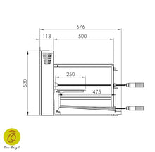 Double-Decker Griddles for BBQ with Automatic Lifting - Oca-Brazil