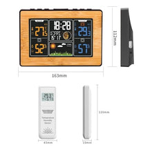 Multi-Function Color Screen Weather Clock Indoor Outdoor Temperature Humidity Meter Forecast