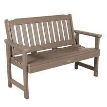 highwood Lehigh Garden Bench, 4 Feet, Woodland Brown