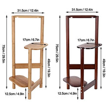 iumLeap Plant Stand Display Shelves Flower Planter Pot Stands Storage Shelf Support for Flowers Indoor Outdoor Yard 3 Tiers