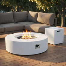 Garvee 48 Inch Outdoor Fire Pit Fire Table