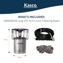 Kasco 1 HP Lake & Pond De-icer 120V Black