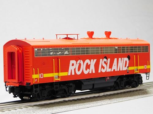 Lionel BTO Rock Island SUPERBASS F7 B Unit Dummy #10 O Gauge Multicolor
