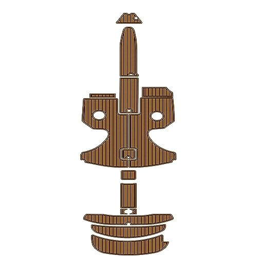 Zomanon Boat EVA Faux Teak Decking Floor Mat for 2005 Cobalt 250 Swim Platform - Multiple Color Options