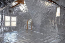 Super Shield Highly Reflective Aluminum Mylar Film Insulation Roll (Solid) 4FT x 500FT for Saunas, Grow Rooms, Crawlspace Encapsulation, and More. (Class 1 Class A ASTM Fire Rated)