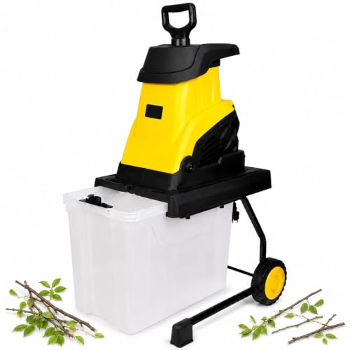 JJENXYYDS Electric Branch Shredder for Trees Shrubs and Garden Maintenance 10m-PowerCord