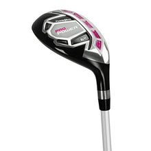 Powerbilt Pro Power Golf Clubs for Women Right Handed Silver, Black, Pink