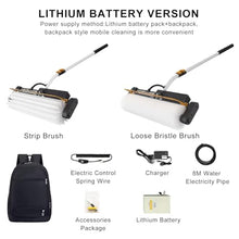 ZGLINMZ 7.5 m/25 ft Electric Solar Panel Washing Tools,for Mountain Solar Power Stations,Commercial Automatic Photovoltaic Panel Cleaning Machine,Strip-Supply