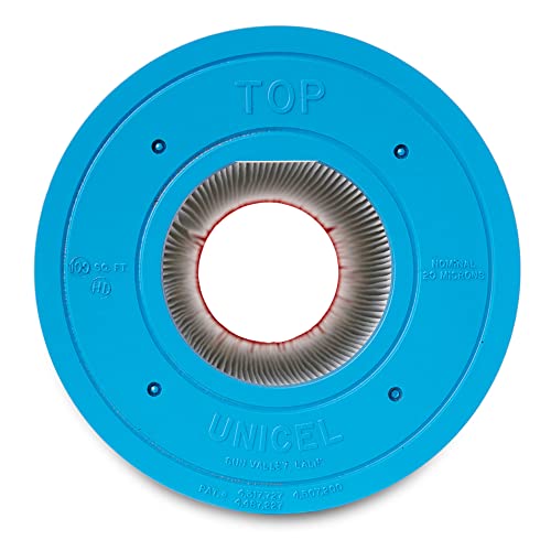 Unicel Swimming Pool Filter Cartridge 102 Sq Ft 4 Oz Media, 195 Pleats (4 Pack)