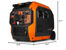 WEN 6800-Watt Dual Fuel RV-Ready Electric Start Portable Inverter Generator with Fuel Shut Off and CO Watchdog for Electric Vehicle Backup (DF680iX)