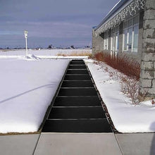 SDTREUU Snow melt mat in Winter Outdoor Stairs, Steps, doorways, Sidewalks, driveways Non-Slip melt ice, Melting 2 inches of Snow per Hour(50x400cm/20x158in)