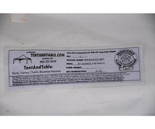 TentandTable 20' x 20' Replacement West Coast Tent Top, White