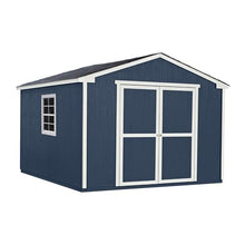 Handy Home Products Charleston Value Gable 10x12 Do-It-Yourself Wooden Storage Shed with Floor, 2x3 framing- Does not Include Paint or Roofing Shingles