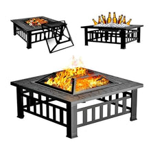 PBENO Charcoal Grills Garden Furniture Fire Pit Multi Function Barbecue Stove Outdoor Garden Large Multi-Function Barbecue Stove Outdoor Grill