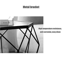 Side Table Metal Side Table Balcony Table Small Round Table Flower Several Sofa Side Small Coffee Table Corner -46cm46cm56cm