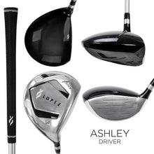 Nancy Lopez Golf Ashley 18PC Complete Golf Clubs, Cart Bag Package Set - Geo Star