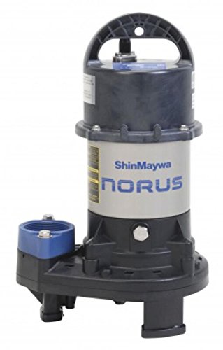 ShinMaywa 50CR2.25S Norus Stainless Steel Submersible Pump, 1/3 Horsepower