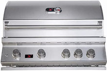 Whistler 34-inch Built-in 4-Burner Natural Gas Grill with Rear Infrared Burner & Grill Lights