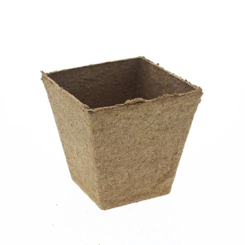 Jiffy 70000362 Square Peat Pot, 3-Inch, 1260 Pots