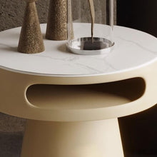 Chicken Couch End Table Living Room Round Sofa Side Table Living Room Home Cream Style Slate Corner Table Art Bedside Table Corner Tables for Living Room