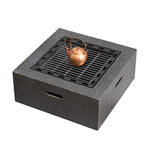 Fire Pit Outdoor Wood Burning fire Pit, with Spark Screen, Fireplace Poker, Outdoor Courtyard fire Pit, with Barbecue Set