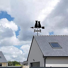 Weathervane Art Decor Stainless Steel Durable Weather Vane Wind Vane Measuring Tools Weathercock Wind Direction Indicator for Garden Patio Yard Ornament Decoration (Trains)