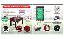 KICK Royalton 55" Foosball Table Red
