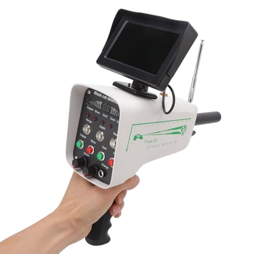 Underground Metal Treasure Hunter with LCD Screen,Gold Silver Copper Finder,30M Depth,1000M Range,Ideal for Mining Exploration