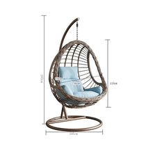 LIAN16PENG Wicker Chairs Hanging Chair Hanging Basket Rocking Chair Balcony Leisure Rocking Chair Household Indoor Swing Hanging Chair Patio Chair