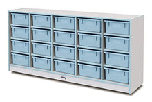 Jonti-Craft Rainbow Accents 20 Tub Mobile Storage Coastal Blue
