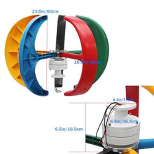 48v,HYZHANHONG Low Noise 12000W Wind Turbine Generator, Reliable And Durable Performance Portable Vertical Wind Power Turbine Generator Kit with Charge Controller