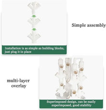 Indoor Hydroponics System Indoor Garden Hydroponic Grow Kit,Indoor Garden, Planter for Fruits, & Vegetables, Vertical Farming for Indoor Tower Garden Kit wyqdp240305(Color:,Size:B)