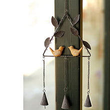 1PC Metal Wind Chimes Hanging Craft Window Home Decor Wind Chimes Ornaments Home Wall Decoration Crafts (Color : Gray) (Gray)