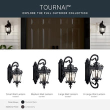 Kichler Tournai Outdoor Wall Sconce Light, Textured Black