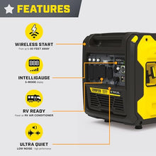 Champion 6500-Watt Remote Start Tri Fuel Portable Inverter Generator