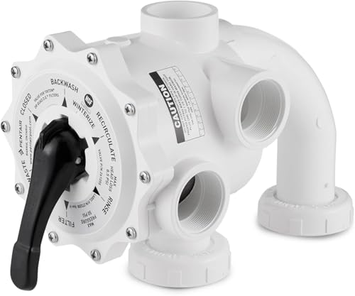 Upgrade for 261055 Multiport Valve for Triton and Quad D.E. Filters 2 Inch 7 1/2 Inch Centerline
