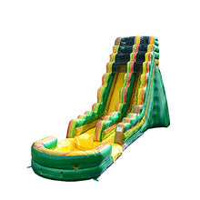JumpOrange Commercial Inflatable Water Slide with Splash Pool Amazon River