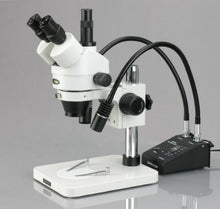 AmScope Digital Trinocular Stereo Zoom Microscope 7X-45X Magnification with 1.3MP Camera