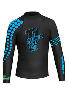 De Soto T1 Black Pearl Pullover Wetsuit Black