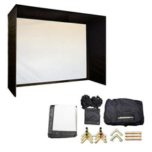 The Indoor Golf Shop DIY Golf Simulator Enclosure 8x10.5 Black