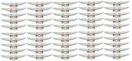 MarineNow Galvanized Iron Dock Cleat 4"-14" Pack Size 50-Pack