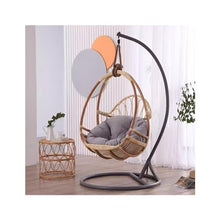 XJOYSL7921 Rattan Chair Hanging Chair Minimalist Hanging Basket Balcony Chair Homestay Hanging Indoor Cradle Swing Modern Accent Chair for Living Room