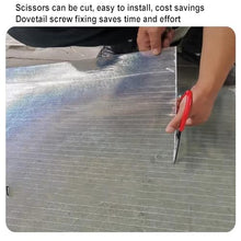 EMYJAY Roofing Sheet Polycarbonate Sheet, Clear Daylighting Panel Transparent Heat-Insulating Flame Retardant Greenhouses Cover for Cold Frame Cladding (Color : Clear, Size : 1mx15m)
