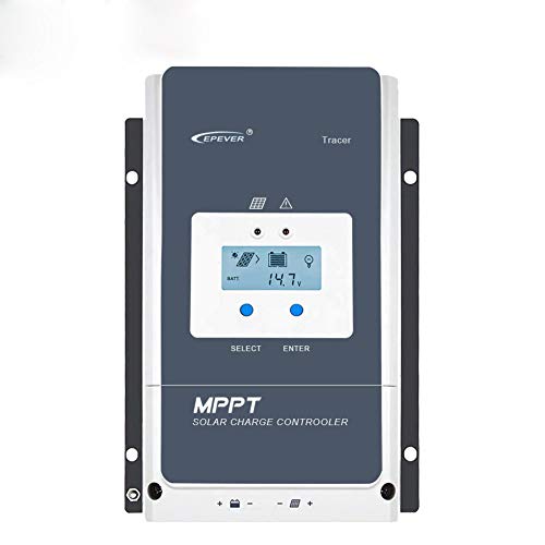 EPEVER 80A MPPT Solar Charge Controller Tracer-an Series High-Power Charge Controllers Compatible with 12V/24V/36V/48V Lead-Acid and Lithium Batteries (80A)