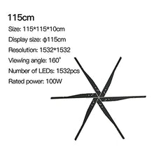 3d hologram fan 3D Holographic Fan Projector Advertising Display Lights 3D Hologram Advertising Lights Decorative Commercial Promotional Lights ( Wattage : 115cm )