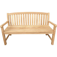 Misc Seven Seas Teak Wood Outdoor Patio Bench 5 Foot Brown Traditional Water Resistant